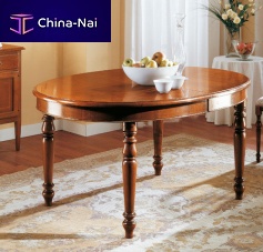 Traditional table 159woodenovalextending