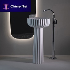 Washbasin pedestal SECOLcontemporaryceramic