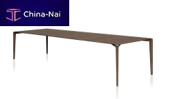 Contemporary dining table DINNwoodenrectangularhome