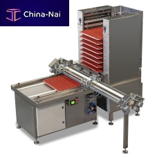 Depositor for the baking industry