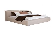 Double bed ANDREAcontemporaryupholsteredwith headboard