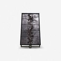 Contemporary chiffonier TIPIwoodenmetalleather