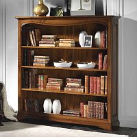 Free-standing bookcase CVA009traditionalashcherrywood