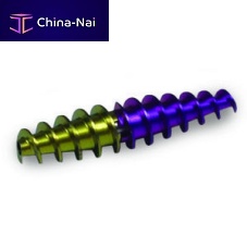 Interphalangeal foot joint arthrodesis screw ToeMATEheadlessmetallic