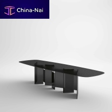 Contemporary table Metropolisbronzeceramicmarble