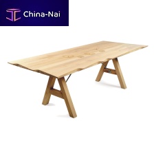 Scandinavian design table WAVEoakwalnutash