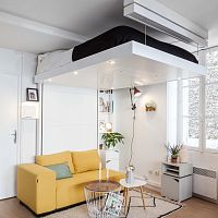 Wall bed VISIONfloatinghangingdouble