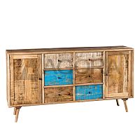 Traditional sideboard ATLANTIQUE solid woodwith drawerswith swing doors