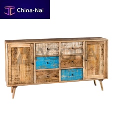 Traditional sideboard ATLANTIQUE solid woodwith drawerswith swing doors