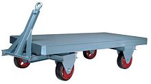 Flatbed trailer FWST series2-axletowedfor warehouse