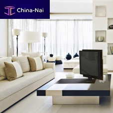 Contemporary TV stand BS TABLE SERIESswivelmotorizedmetal