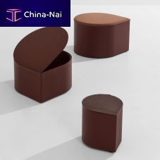 Original design coffee table Dropwood veneerpainted metalceramic