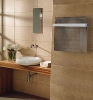 Hot water towel radiator SABLE LUNAIRE CARRcontemporarysteelwall-mounted