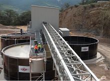 Drum thickener AKA-SETfor sludge treatment