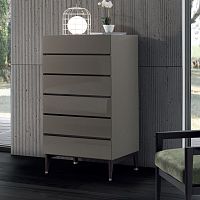 Contemporary chiffonier HUGSlacquered woodashsolid wood