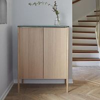 High sideboard JUTcontemporaryoakmarble
