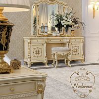 Classic dressing table 14221solid woodfor hotel rooms1-seat