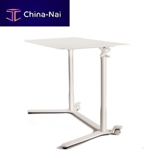 Free-standing computer table EDDYcontemporarystraightwhite