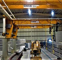 Pillar jib crane wall-mounted360�180�