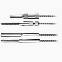 Stainless steel turnbuckle for metal cablefor tensile structures