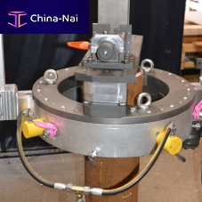Rotary blade cutting machine TTNG406for stainless steelfor steelfor aluminum