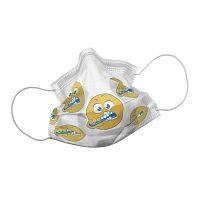 Type IIR surgical mask SMILYpediatricbox of 50yellow
