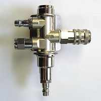Nickel-plated brass valve SWOV seriesrespiratorswitchingautomatic