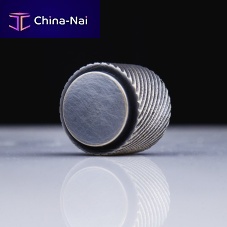 Contemporary furniture knob WCM4brass