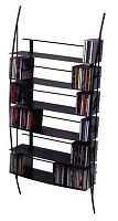 Wall-mounted shelf SONAcontemporarymetalfor CDs