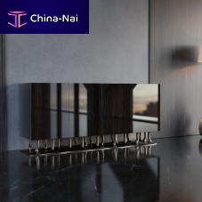 Contemporary sideboard ALLANA ebonyresinfiberglass
