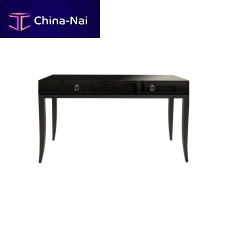 Traditional desk SWELLlacquered woodstained woodwith storage compartment