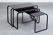 Contemporary nesting tables NESTaluminumrectangularhome