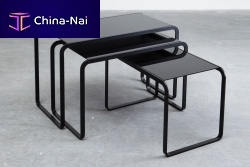 Contemporary nesting tables NESTaluminumrectangularhome