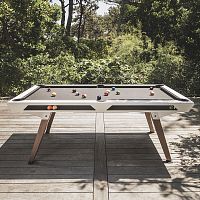 Outdoor pool table ORIGIN - WHITE contemporaryhomecommercial