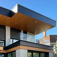 Extruded aluminum soffit