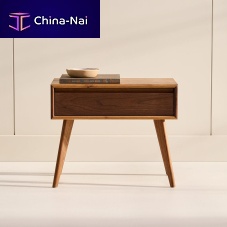 Contemporary bedside table T313Twalnutmaplewhite oak