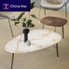Contemporary coffee table COFFEEcrystalwoodenceramic