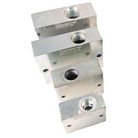 2-channel manifold DCP Seriesaluminumfor valveshydraulic