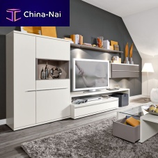 Contemporary TV wall unit KITOlacquered wood