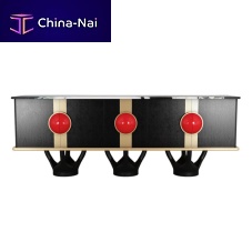 Organic design sideboard MARINOlacquered woodpolished stainless steelmarble