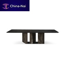 Contemporary table PLATIUM Washmarble baserectangular