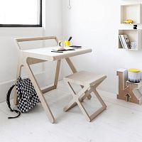 Contemporary desk Kbirchplywoodchild's