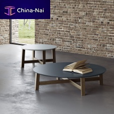 Contemporary coffee table EVANMDFstoneoak base