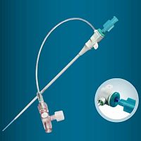 Femoral access sheath Onset with hemostatic valve