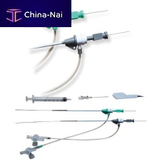 Radial access sheath femoralwith hemostatic valve