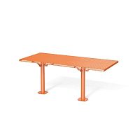 Contemporary table BREAK TIME TIpowder-coated steelpowder-coated steel baserectangular