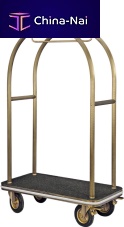 Baggage trolley 602Bfor hotelbrass
