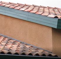Aluminum roof edge