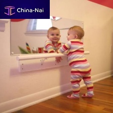 Wall-mounted bathroom mirror contemporaryflexibleplastic