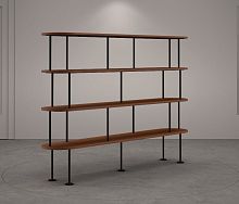 Leather shelf MD lowhighcontemporary